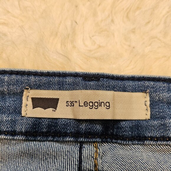 Levi's 535 Women's Blue Legging Jeans  Size: W31 - Picture 8 of 11